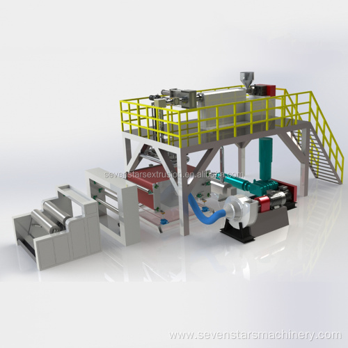 PP melt-blown nonwoven fabric cloth extrusion machine